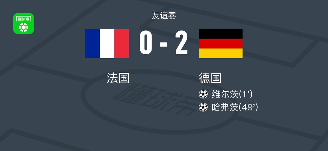直播法国vs德国比分